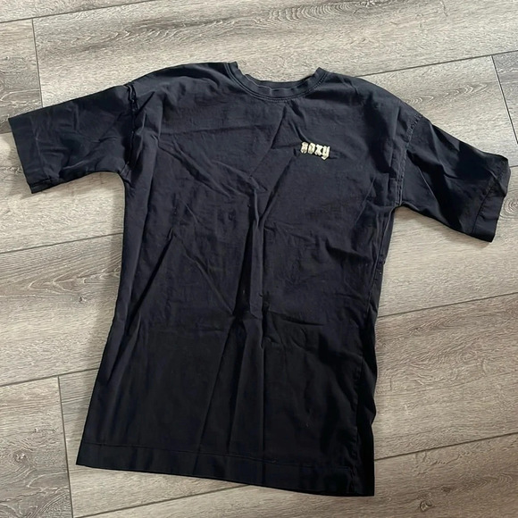 Roxy Women's Macrame Hour Short Sleeve T-Shirt dress XS - Picture 2 of 4